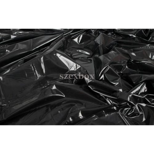 Lakk lepedő fekete 200 x 230