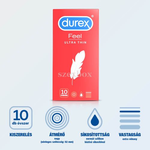 Durex  Ultra élethű 10db