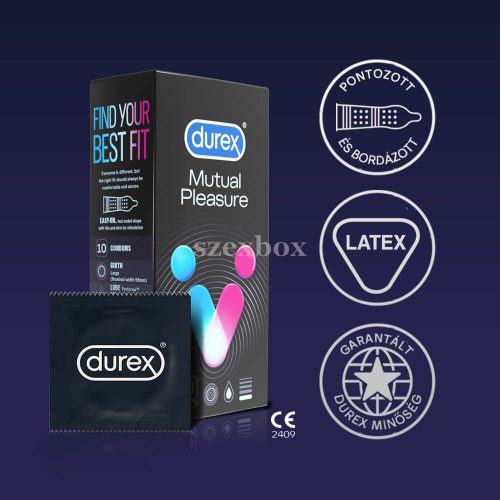 Durex Mutual Pleasure - óvszer (10db)
