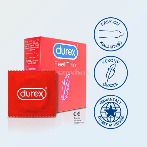Durex Élethű érzés (3db.)
