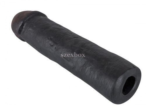 BIG - hosszabbító, vastagító köpeny fekete