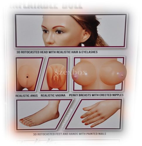 Antonya Vidra - szexbaba félig felhúzott lábbal