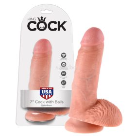 King Cock 7 inch realistic dildo – a classic experience