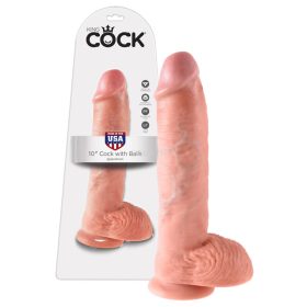 King Cock 10 inch realistic dildo – dominant size