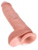 King Cock 25cm realisztikus dildó – domináns méret