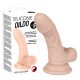 Silicone stick-on dildo - small (natural)