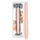 Double Dong - 100% silicone dildo (natural)