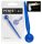 Dilator Sperm Stopper - Spherical silicone urethral dilator dildo (blue)