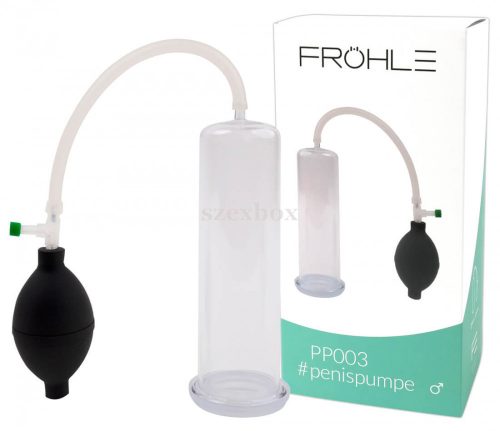 Fröhle medical penis pump translucent