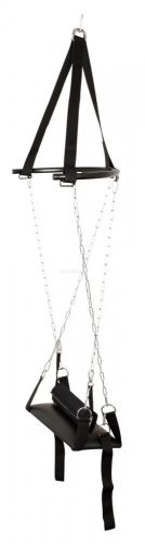 Hot Rockin - Szexhinta ülőkével (fekete)