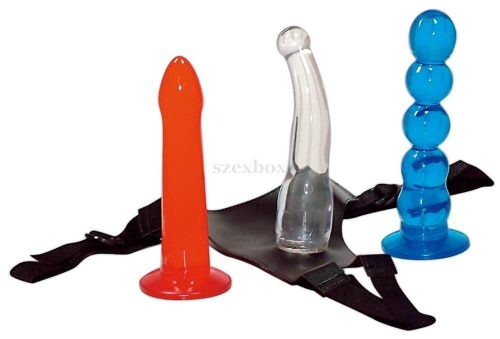 Attachable dildo set colour