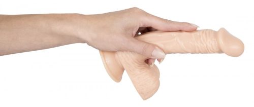 European lover - testicle dildo - medium (natural)