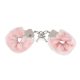 Plush handcuffs pink