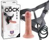 King Cock Strap on 17cm attachable dildo