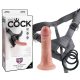 King Cock Strap on 17cm attachable dildo
