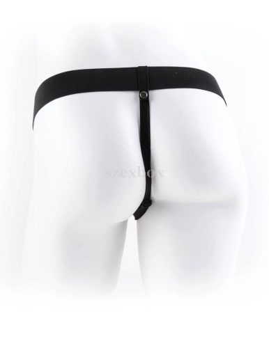 Fetish Strap-on 7 - attachable hollow dildo 