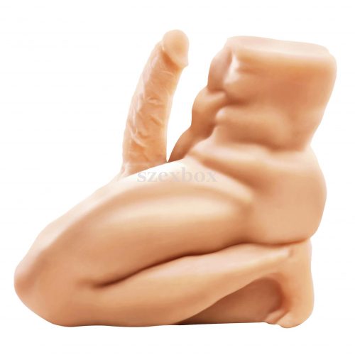 Fuck Me Silly kneeling male body masturbator