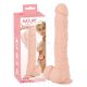 Nature Skin - tapadótalpas, élethű dildó - natúr (nagy)