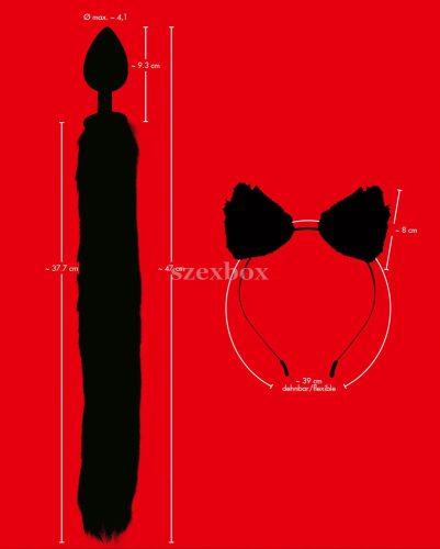 Bad Kitty anál dildó cicafarokkal