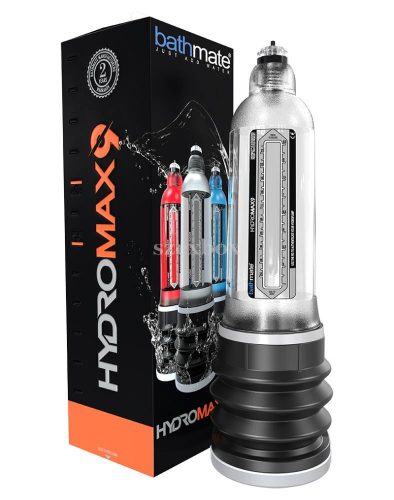 Bathmate Hydromax9 penis pump translucent