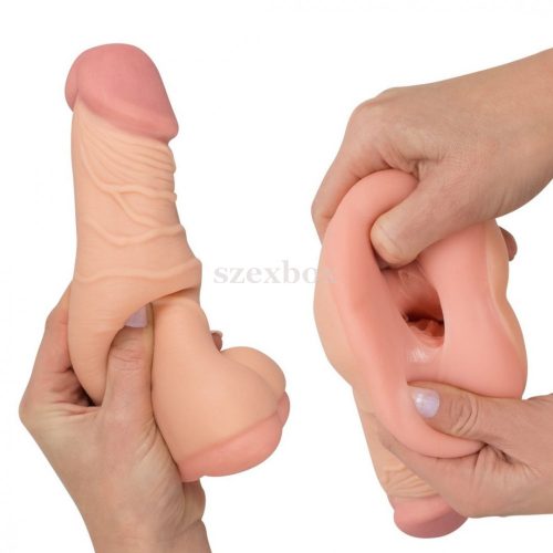 Nature Skin - 2in1 műpopsi és péniszköpeny