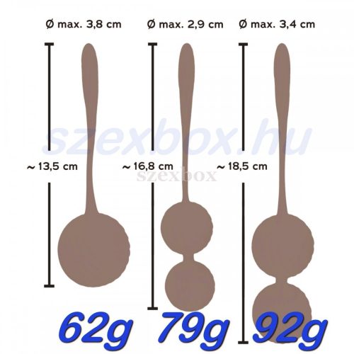 Smile 3 Kegel geyser ball set