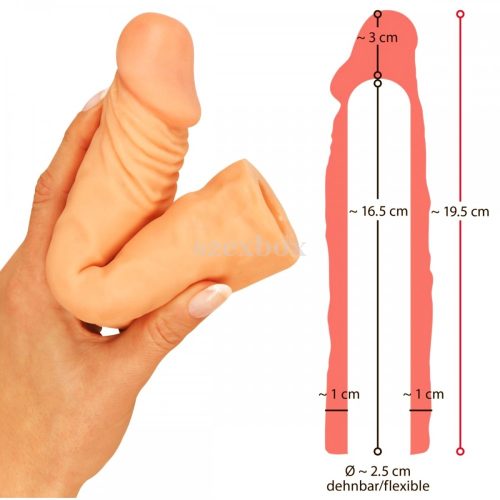 Nature Skin hosszabbító, vastagító péniszköpeny