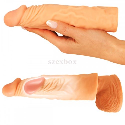 Nature Skin hosszabbító, vastagító péniszköpeny