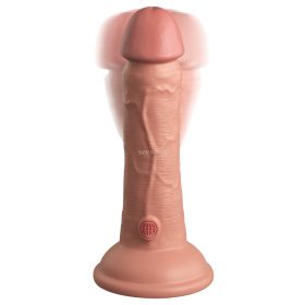King Cock Elite clamp-on, lifelike vibrator 15cm