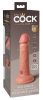 King Cock Elite clamp-on, lifelike vibrator 15cm