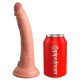 King Cock Elite 18cm natural dildo with remote control 
