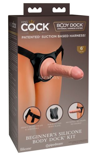 King Cock Elite Beginner's attachable dildo 18cm