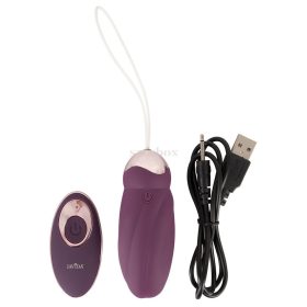   Javida battery operated, radio controlled, rotating beaded vibrator