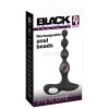 Black Velvet rechargeable, waterproof, pearl anal vibrator