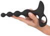 Black Velvet rechargeable, waterproof, pearl anal vibrator