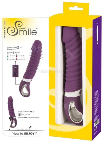 Smile Soft rechargeable heated vibrator