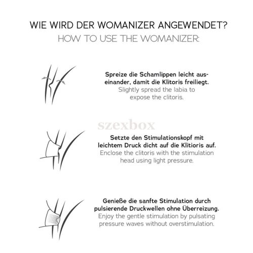 Womanizer Premium 2 Blue – Luxury Clitoral Stimulator