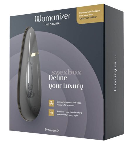 Womanizer Premium 2 Black – Premium Clitoral Stimulator