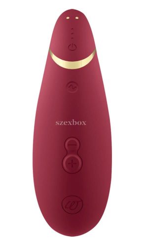 Womanizer Premium 2 piros léghullámos csiklóizgató
