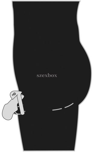 Fetish fém péniszketrec