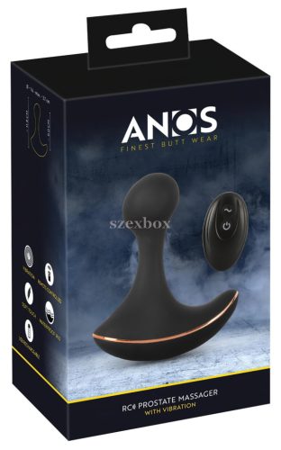 ANOS prostate vibrator – intense experience with remote control