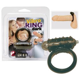 Pure silicone penis ring - black
