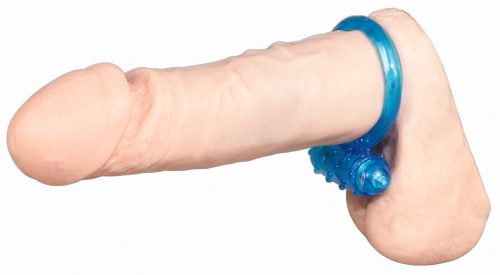 Tiszta szilikon péniszgyűrű kék