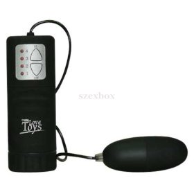 Velvet fekete vibrokéj - bársonyos