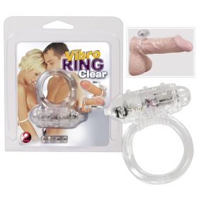 Pure silicone penis ring - translucent