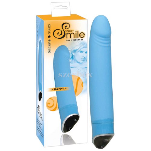 SMILE Happy - 7 fokozatú vibrátor (kék)