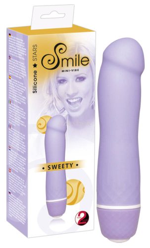 SMILE Sweety - mini vibropénisz(lila)