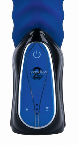 Hammer thruster vibrator - blue