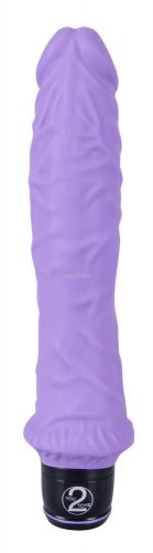 Lotus - realistic vibrator (purple)