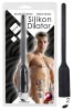 Dilator - black silicone urethra vibrator 8mm